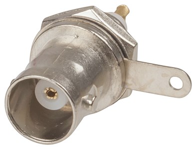 UNSPECIFIED MANUFACTURER SINGLE HOLE MOUNT BNC PANEL SOCKET FOR RELIABLE CONNECTIONS