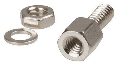 GENERIC HARDWARE SECURE D-SUB LOCKING NUTS (5 PAIRS) FOR RELIABLE CONNECTIONS