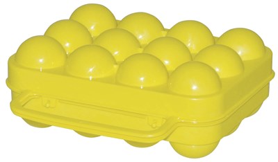 GENERIC/UNSPECIFIED MANUFACTURER STURDY PLASTIC EGG HOLDER WITH CARRY HANDLE FOR FRESH EGGS