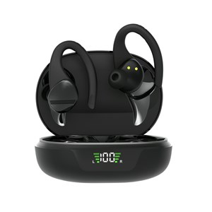 GENERIC AUDIO SOLUTIONS WIRELESS SPORT EARBUDS WITH SECURE EAR HOOKS FOR ACTIVE LIFE
