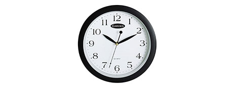 GENERIC/UNSPECIFIED MANUFACTURER SILENT SWEEP ROUND WALL CLOCK FOR HOME & OFFICE