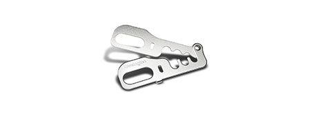 KENSINGTON (ASSUMED BASED ON MICROSAVER 2.0 REFERENCE) SECURE DESKTOP SETUP: SILVER CABLE LOCK FOR 3 ACCESSORIES