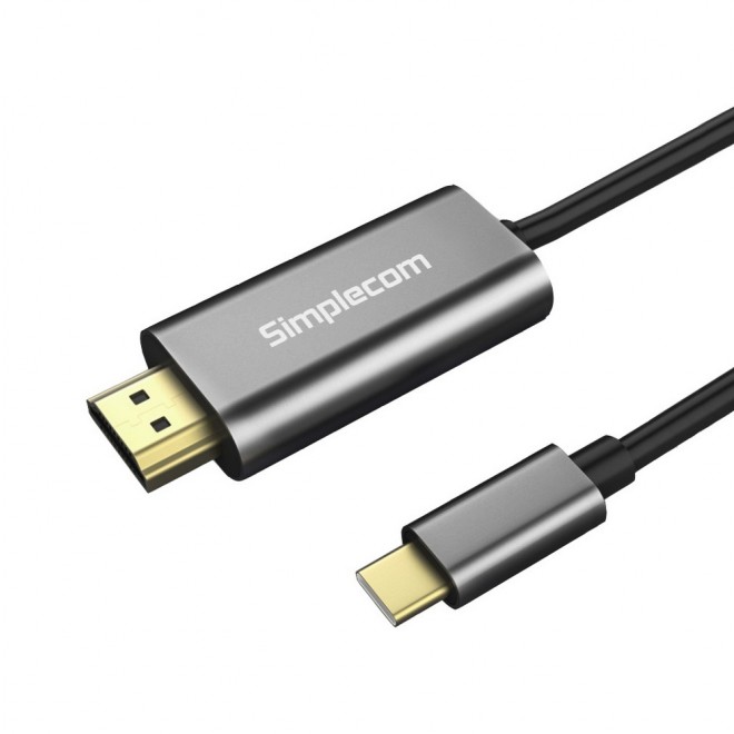 SIMPLECOM DA321 USB-C TO HDMI ADAPTER FOR CRYSTAL CLEAR DISPLAY