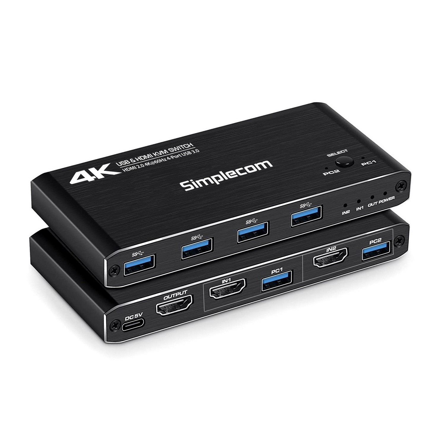 SIMPLECOM KM420 USB-C TO HDMI ADAPTER FOR CRISP DISPLAYS