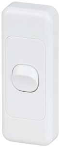 GENERIC ELECTRICAL SINGLE ARCHITRAVE LIGHT SWITCH FOR TIGHT SPACES