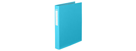 COLOURHIDE A4 SKY BLUE RING BINDER FOR ORGANISED FILING