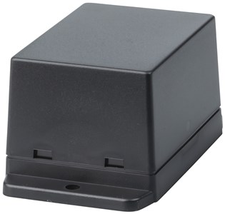 UNSPECIFIED MANUFACTURER DURABLE SNAP FIT ABS ENCLOSURE WITH MOUNTING FLANGE