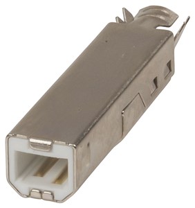 GENERIC COMPONENT SOLDER TYPE USB PLUG TYPE B CONNECTOR FOR CUSTOM CABLES