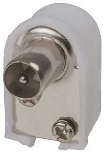 UNSPECIFIED MANUFACTURER RIGHT ANGLE SOLDERLESS 75 OHM TV PLUG CONNECTOR