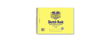 SPIRAX 32 PAGE SPIRAL PROJECT BOOK - PLAIN PAPER