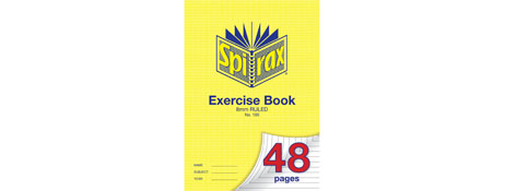 SPIRAX A4 48 PAGE RULED EXERCISE BOOK - ESSENTIAL SCHOOL SUPPLY