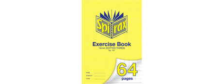 SPIRAX A4 64 PAGE RULED EXERCISE BOOK FOR STUDENTS