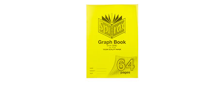 SPIRAX A4 64 PAGE STAPLED EXERCISE BOOK - RULED