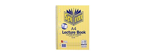 SPIRAX 598 A4 LECTURE BOOK WITH STUDY APP COMPATIBILITY