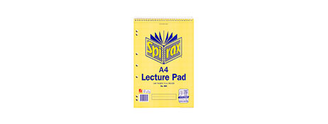 SPIRAX 905 A4 LECTURE BOOK WITH STUDY APP COMPATIBILITY