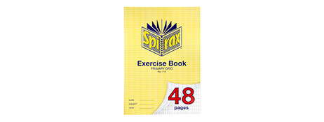 SPIRAX A4 PRIMARY GRID 48 PAGE EXERCISE BOOK