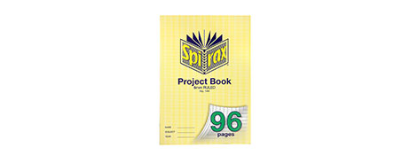 SPIRAX A4 96 PAGE RULED PROJECT BOOK FOR STUDENTS