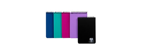 SPIRAX KODE NOTEBOOKS - ASSORTED COLOURS, POCKET SIZE