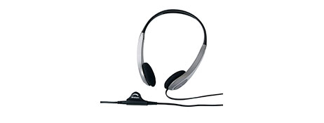 GENERIC AUDIO SOLUTIONS STEREO HEADSET WITH MONO/STEREO SWITCH & VOLUME CONTROL