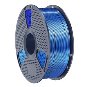 SUNLU SILK PLA+ DUAL COLOR BLACK BLUE 1.75MM 1KG 3D FILAMENT