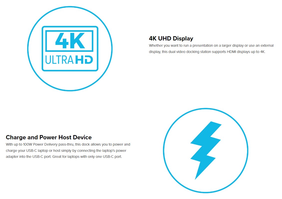 TARGUS USB-C UNIVERSAL DOCKING STATION FOR LAPTOPS