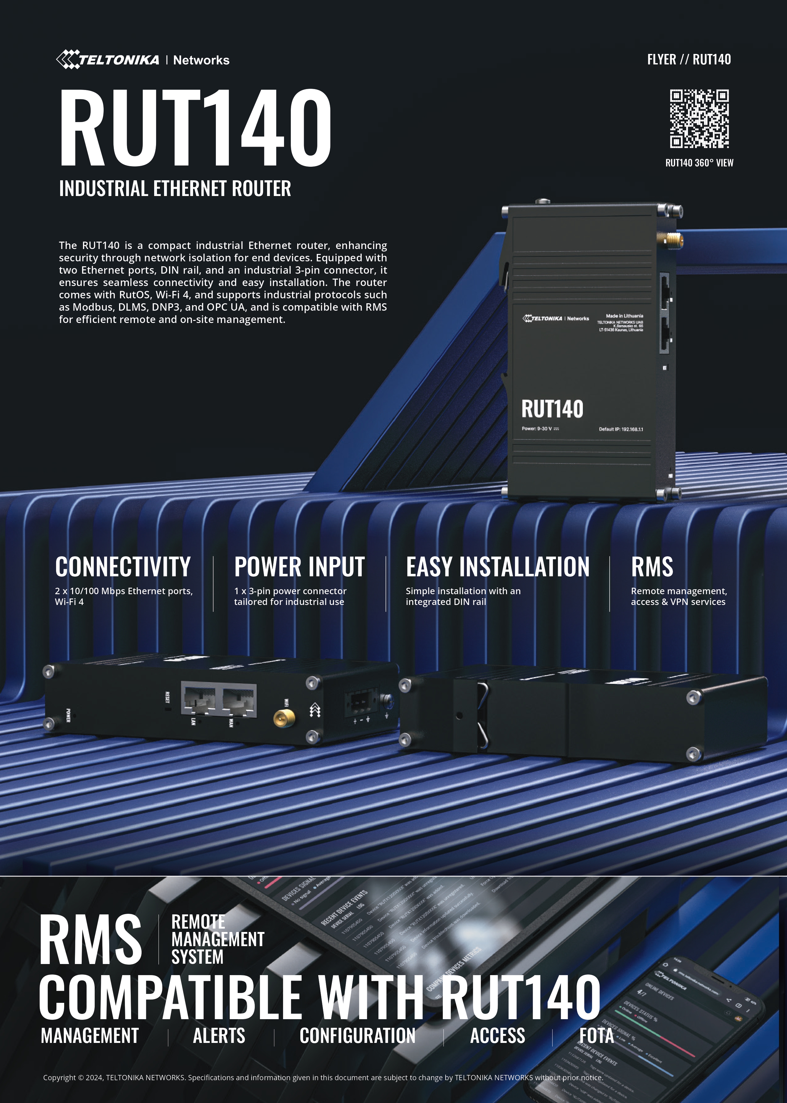 TELTONIKA RUTX50 5G INDUSTRIAL ROUTER FOR RELIABLE CONNECTIVITY