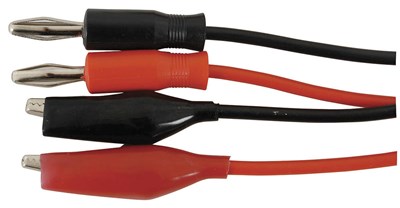 UNSPECIFIED MANUFACTURER RELIABLE TEST LEADS: BANANA PLUGS TO ALLIGATOR CLIPS
