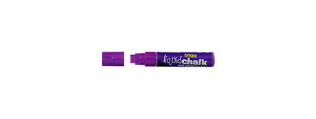 TEXTA LIQUID CHALK WET WIPE MARKER - PURPLE FOR BLACKBOARDS