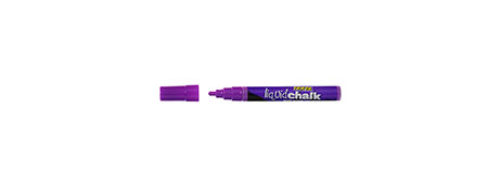 TEXTA LIQUID CHALK WET WIPE MARKER - PURPLE FOR BLACKBOARDS