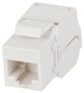 UNBRANDED/GENERIC (ASSUMING NO SPECIFIC MANUFACTURER PROVIDED) TOOL-LESS RJ45 CAT6 KEYSTONE JACK FOR EASY NETWORK SETUP