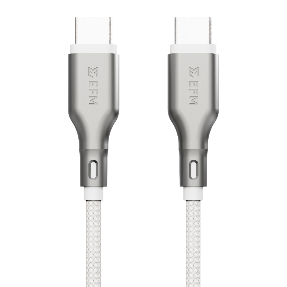 EFM 2M USB-C TO USB-C CABLE WITH ARAMID FIBRE REINFORCEMENT