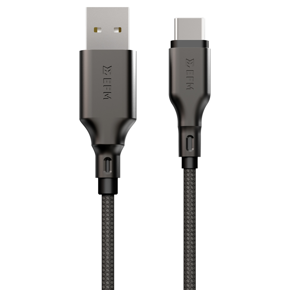 EFM 1M USB-A TO USB-C CABLE WITH ARAMID FIBRE REINFORCEMENT