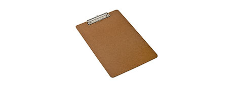 GENERIC/UNSPECIFIED MANUFACTURER DURABLE TRADITIONAL FOOLSCAP CLIPBOARD WITH HANGING HOOK