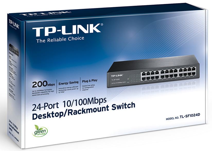 TP-LINK 24-PORT GIGABIT EASY SMART SWITCH TL-SF1024D