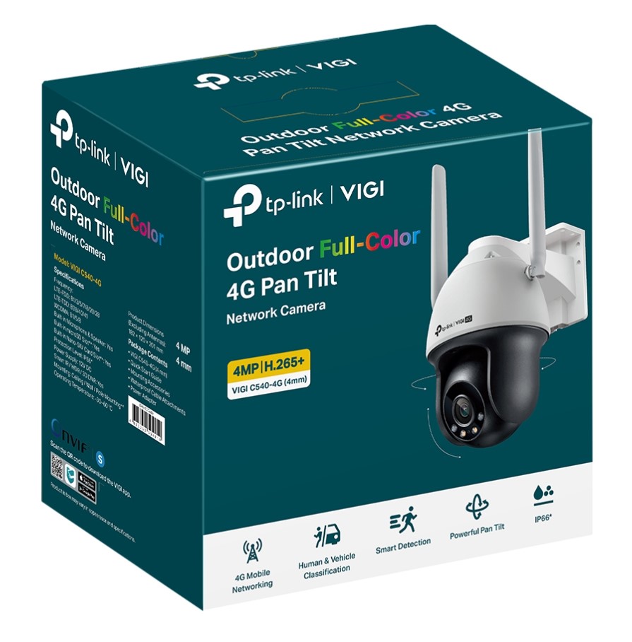 TP-LINK 4MP OUTDOOR SECURITY CAMERA WITH 4MM LENS