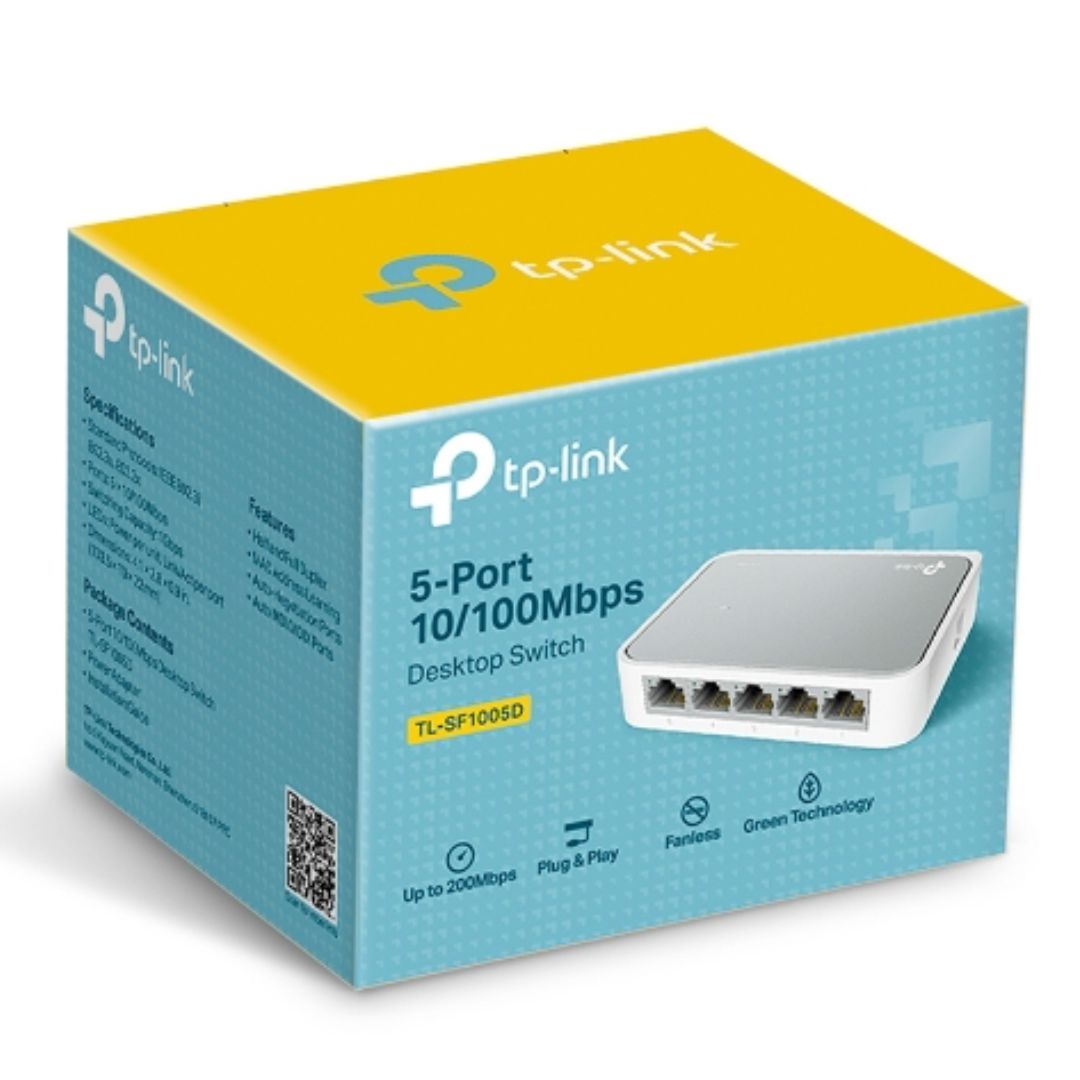 TP-LINK 5-PORT GIGABIT ETHERNET SWITCH FOR FAST NETWORKING
