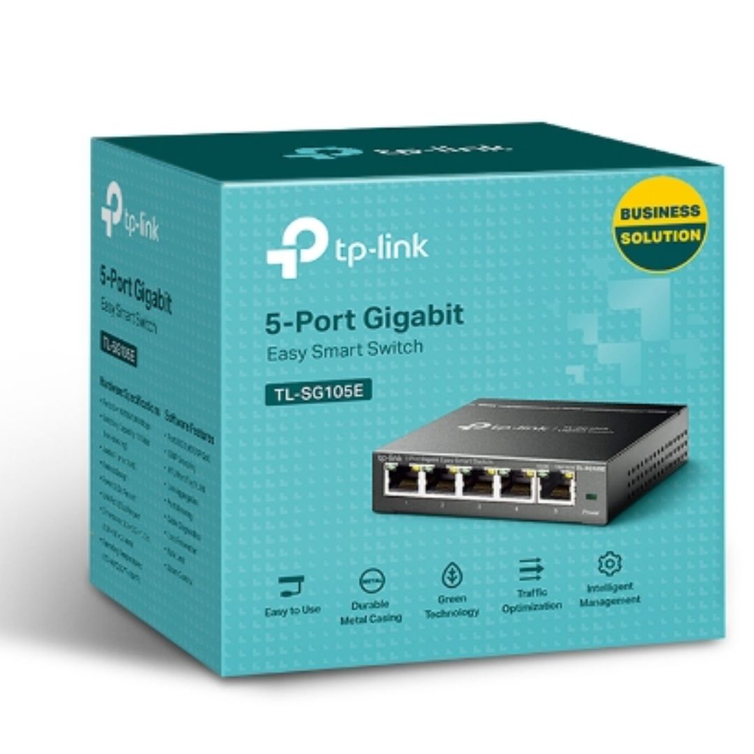 TP-LINK 5-PORT GIGABIT ETHERNET SWITCH FOR FAST NETWORKING