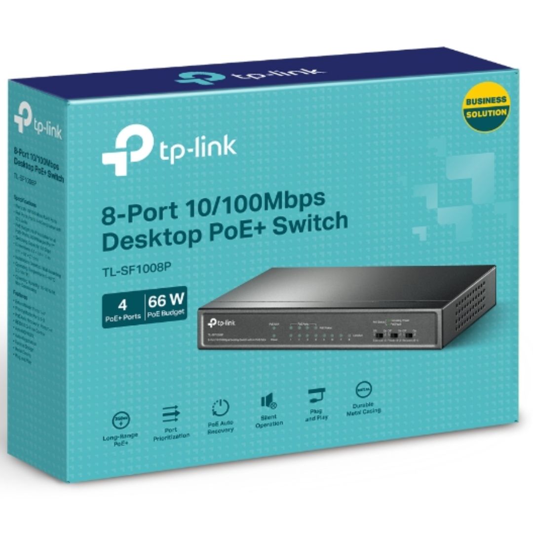 TP-LINK TL-SF1008P 8-PORT POE SWITCH FOR GERALDTON HOMES