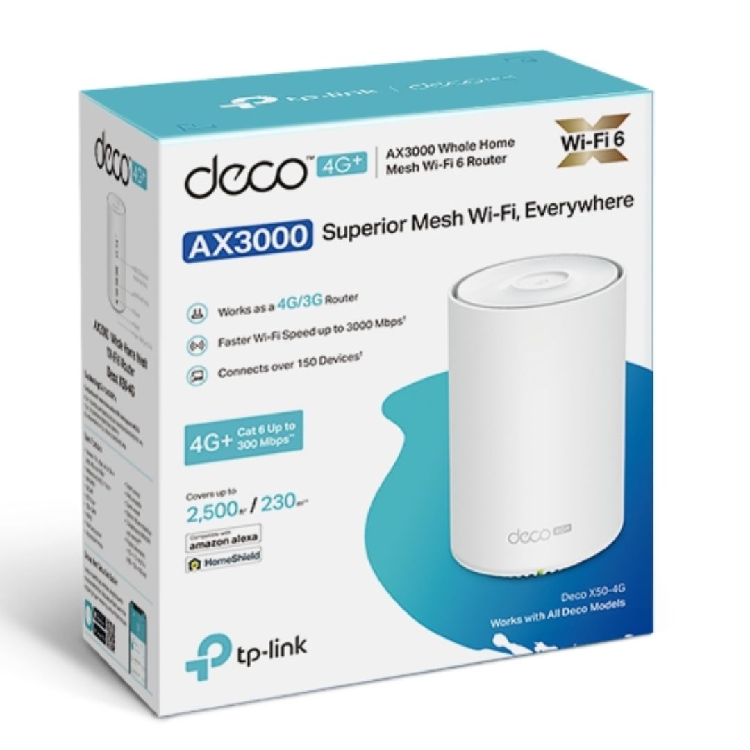 TP-LINK DECO X50 AX3000 MESH WI-FI 6 UNIT (SINGLE PACK)