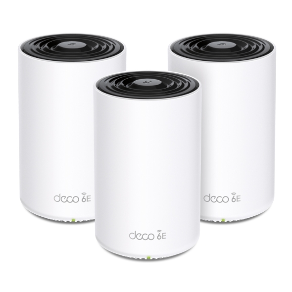 TP-LINK DECO XE75 PRO MESH WI-FI 6E SYSTEM (3-PACK)