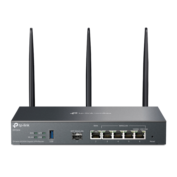 TP-LINK ER706W WI-FI 6 VPN ROUTER FOR RELIABLE CONNECTIVITY