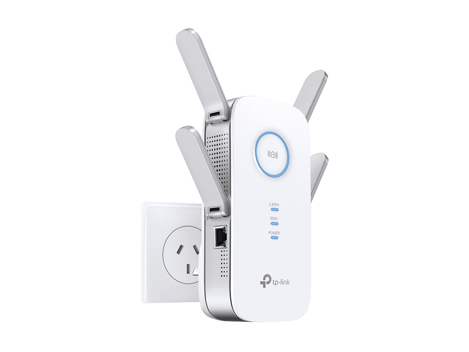 TP-LINK RE650 AC1900 WI-FI RANGE EXTENDER FOR BETTER COVERAGE