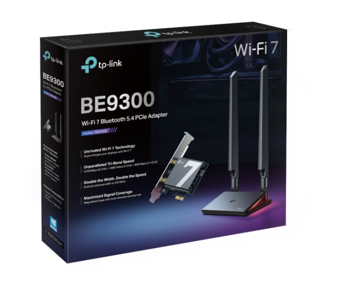 TP-LINK ARCHER TBE550E WI-FI 6 USB ADAPTER FOR FAST INTERNET
