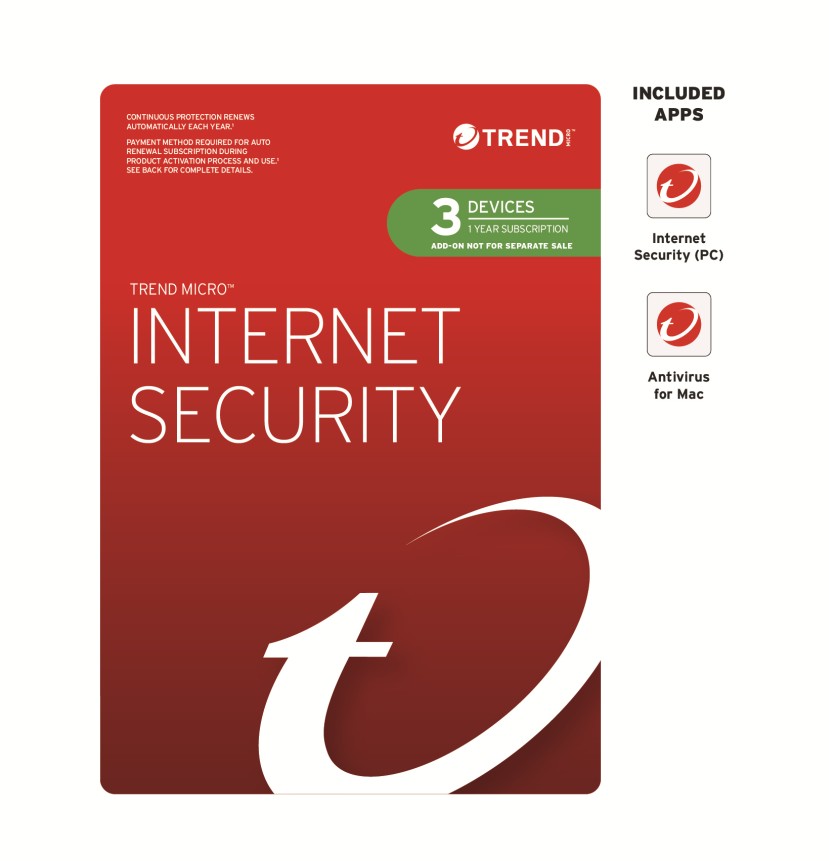 TREND MICRO MAXIMUM SECURITY 1 DEVICE 1 YEAR SOFTWARE