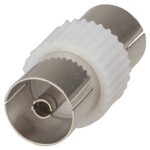 GENERIC/UNSPECIFIED MANUFACTURER TV ANTENNA CABLE JOINER - FEMALE TO FEMALE PAL ADAPTER