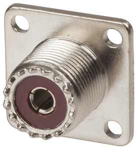 GENERIC/UNSPECIFIED MANUFACTURER SQUARE MOUNT UHF SO239 PANEL SOCKET CONNECTOR