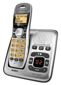 UNIDEN DECT1735 CORDLESS PHONE WITH ANSWERING MACHINE