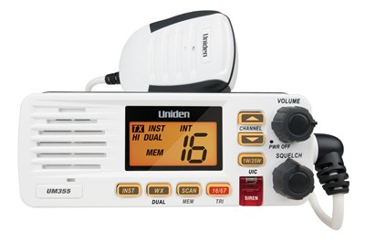 UNIDEN UM355VHF MARINE VHF RADIO FOR RELIABLE COMMUNICATION