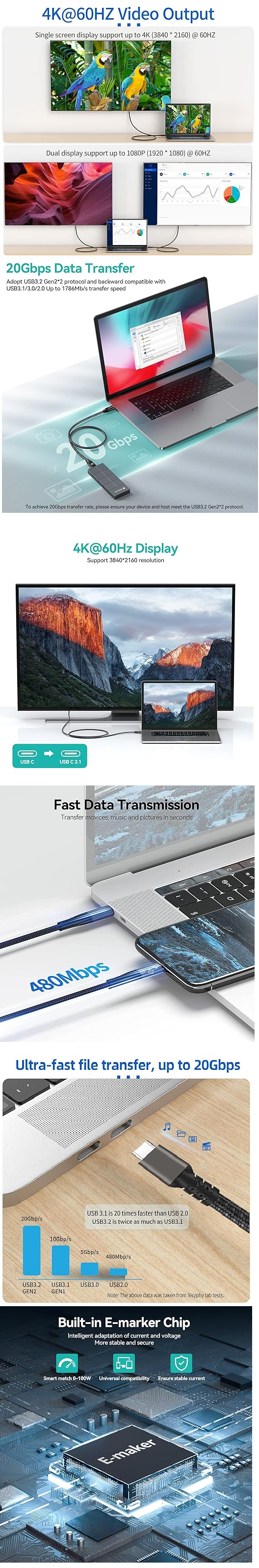 USP RELIABLE POWER EXTENSION CORD FOR HOME & OFFICE USE