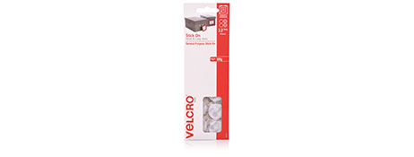 VELCRO BRAND HOOK & LOOP DOTS FOR SMOOTH SURFACES 22MM
